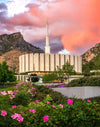 Provo Temple - Summer Sky