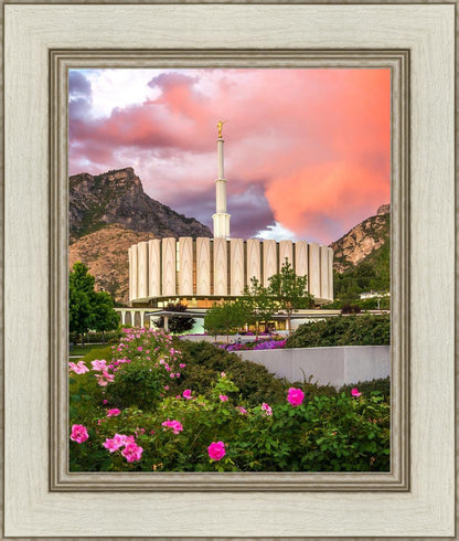 Provo Temple - Summer Sky