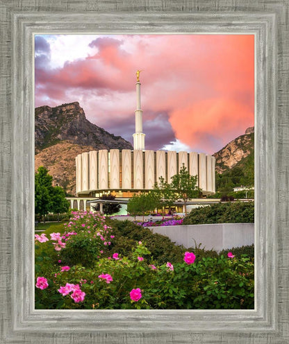 Provo Temple - Summer Sky