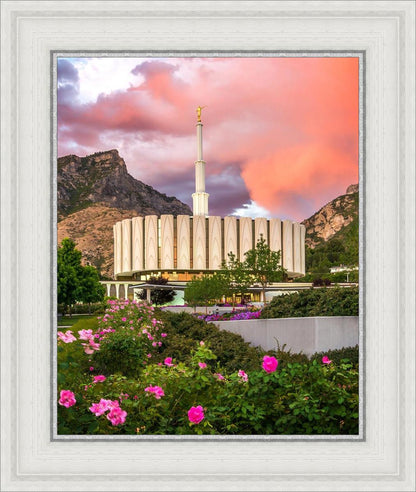 Provo Temple - Summer Sky