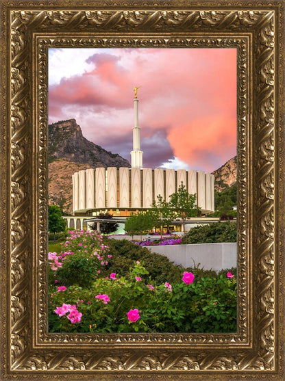 Provo Temple - Summer Sky