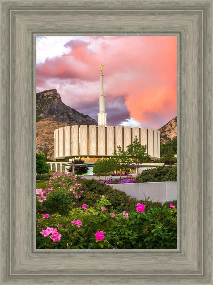Provo Temple - Summer Sky