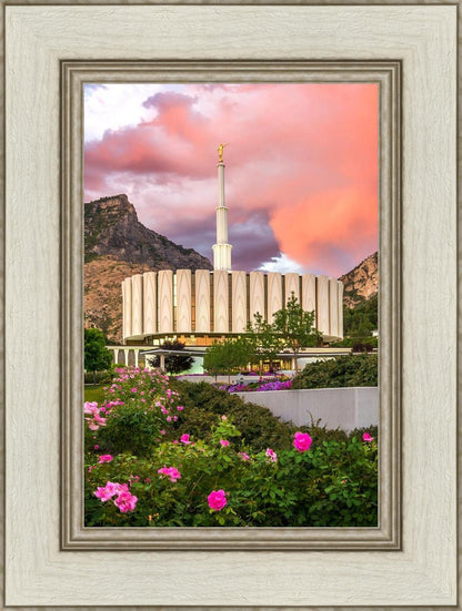 Provo Temple - Summer Sky