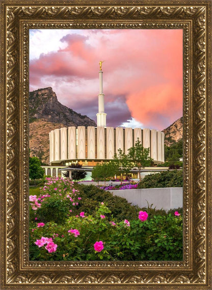 Provo Temple - Summer Sky
