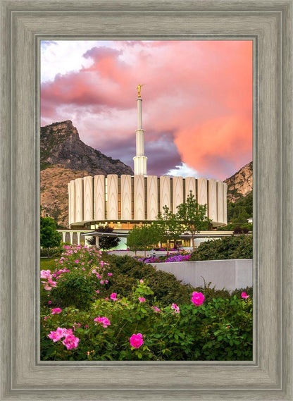 Provo Temple - Summer Sky