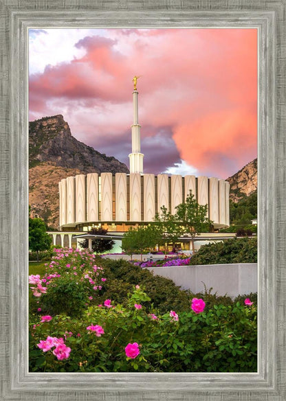 Provo Temple - Summer Sky
