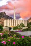 Provo Temple - Summer Sky