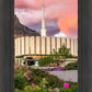 Provo Temple - Summer Sky