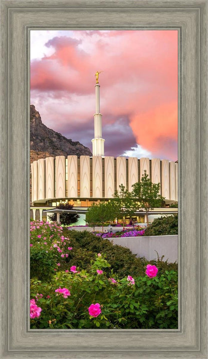 Provo Temple - Summer Sky