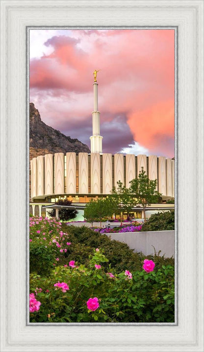 Provo Temple - Summer Sky