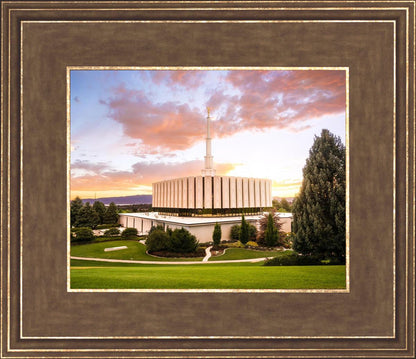 Provo Temple - Sunset Serenity