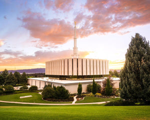 Provo Temple - Sunset Serenity