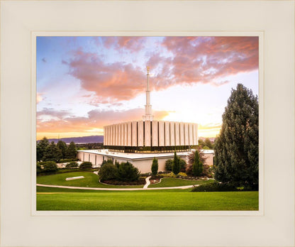 Provo Temple - Sunset Serenity