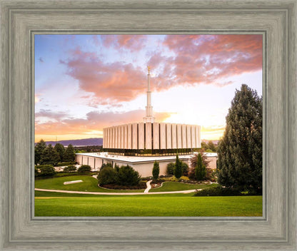 Provo Temple - Sunset Serenity