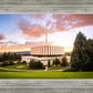 Provo Temple - Sunset Serenity