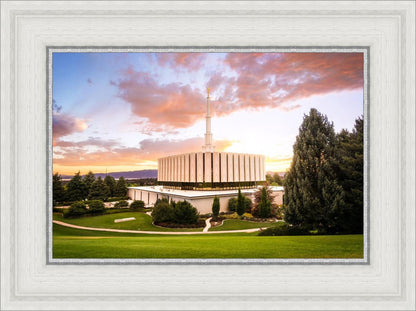 Provo Temple - Sunset Serenity