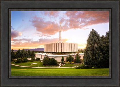 Provo Temple - Sunset Serenity