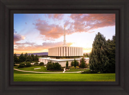 Provo Temple - Sunset Serenity