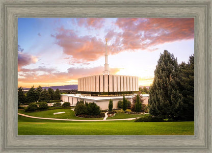 Provo Temple - Sunset Serenity