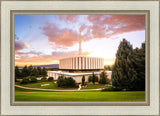 Provo Temple - Sunset Serenity