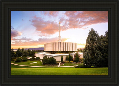 Provo Temple - Sunset Serenity