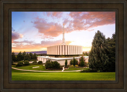 Provo Temple - Sunset Serenity