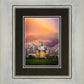 Provo City Center Temple - Colored Sky