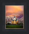 Provo City Center Temple - Colored Sky