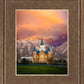 Provo City Center Temple - Colored Sky
