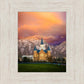 Provo City Center Temple - Colored Sky