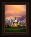 Provo City Center Temple - Colored Sky