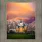 Provo City Center Temple - Colored Sky