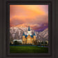 Provo City Center Temple - Colored Sky