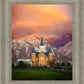 Provo City Center Temple - Colored Sky