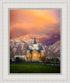 Provo City Center Temple - Colored Sky