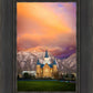 Provo City Center Temple - Colored Sky