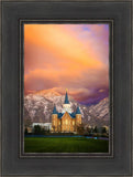 Provo City Center Temple - Colored Sky