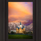 Provo City Center Temple - Colored Sky