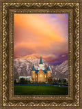 Provo City Center Temple - Colored Sky