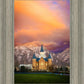 Provo City Center Temple - Colored Sky