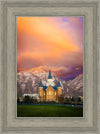 Provo City Center Temple - Colored Sky