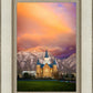 Provo City Center Temple - Colored Sky