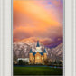 Provo City Center Temple - Colored Sky