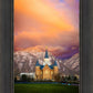 Provo City Center Temple - Colored Sky