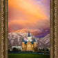 Provo City Center Temple - Colored Sky