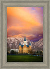 Provo City Center Temple - Colored Sky