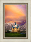 Provo City Center Temple - Colored Sky