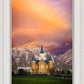 Provo City Center Temple - Colored Sky