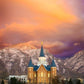 Provo City Center Temple - Colored Sky