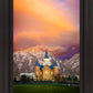 Provo City Center Temple - Colored Sky